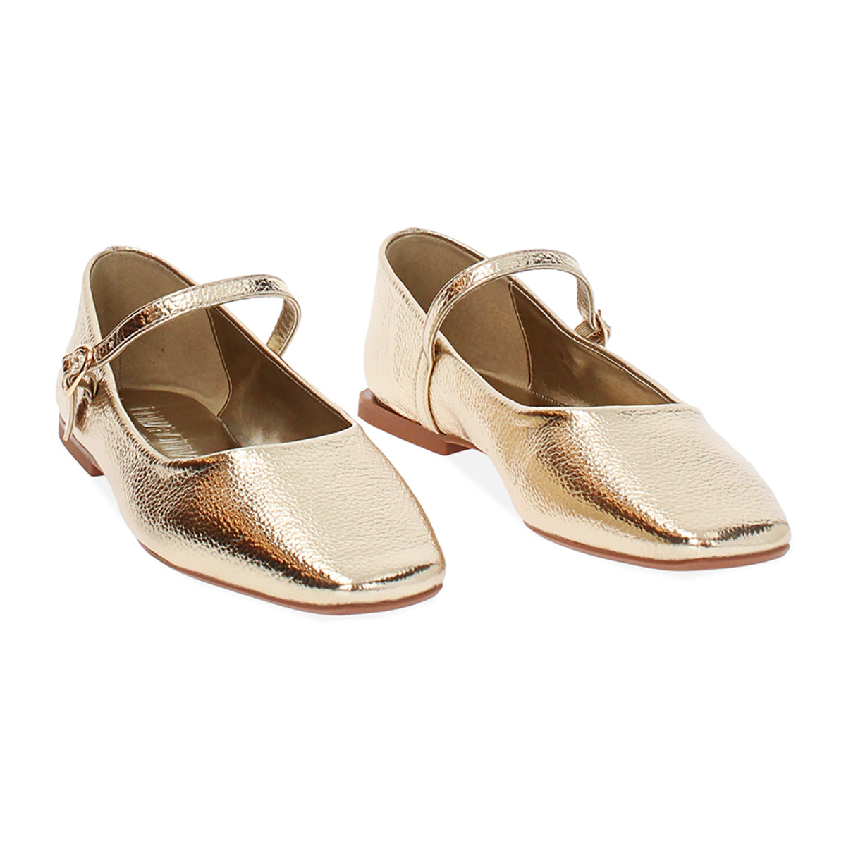 Ballerine donna oro chic