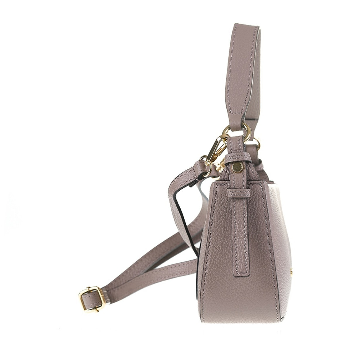 Borsa a spalla da donna Made in Italy - Modello Elowen - 100% pelle - 23.0 x 13.0 x 7.0 cm