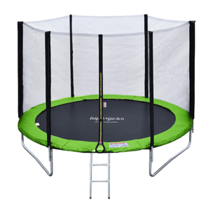 Trampoline réversible avec accessoires -