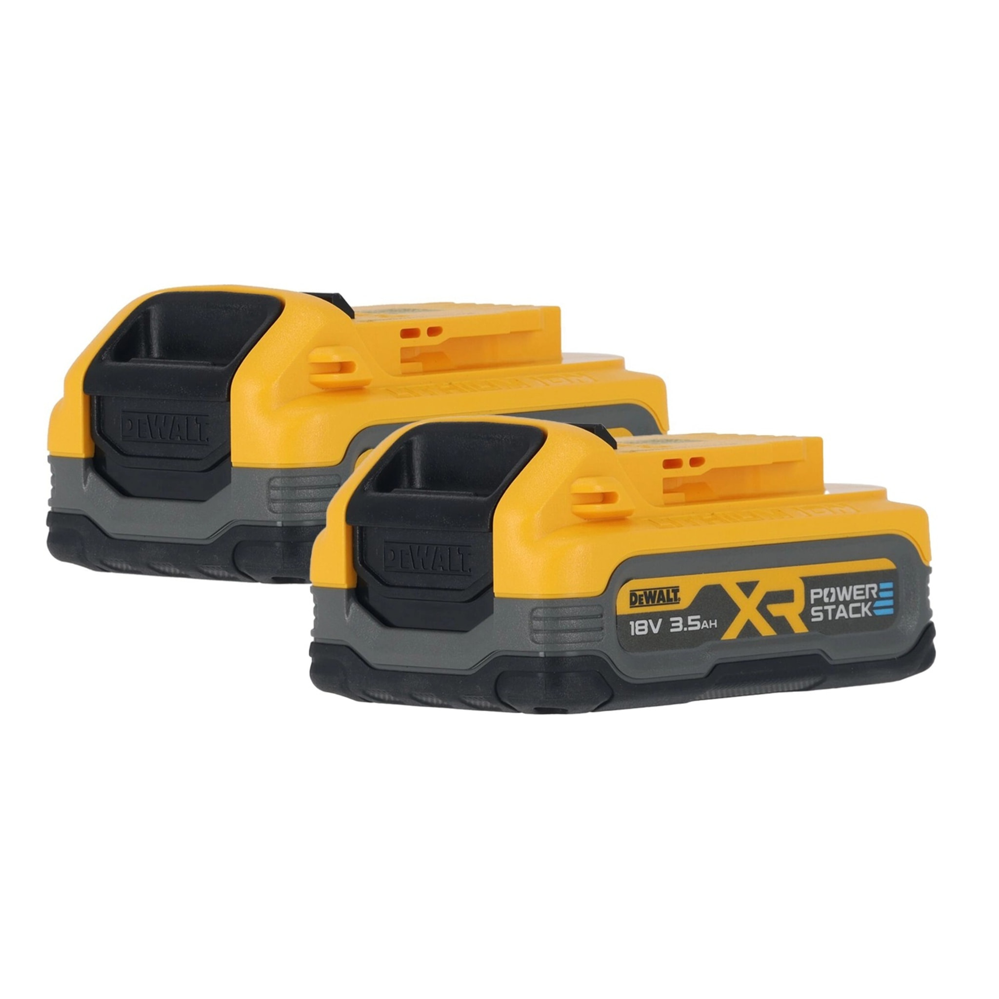 Pack 2 batteries powerstack xr 18V 3.5Aah li-ion - DEWALT - DCBP318S2-XJ
