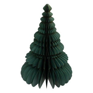 Sapin H.30cm papier vert