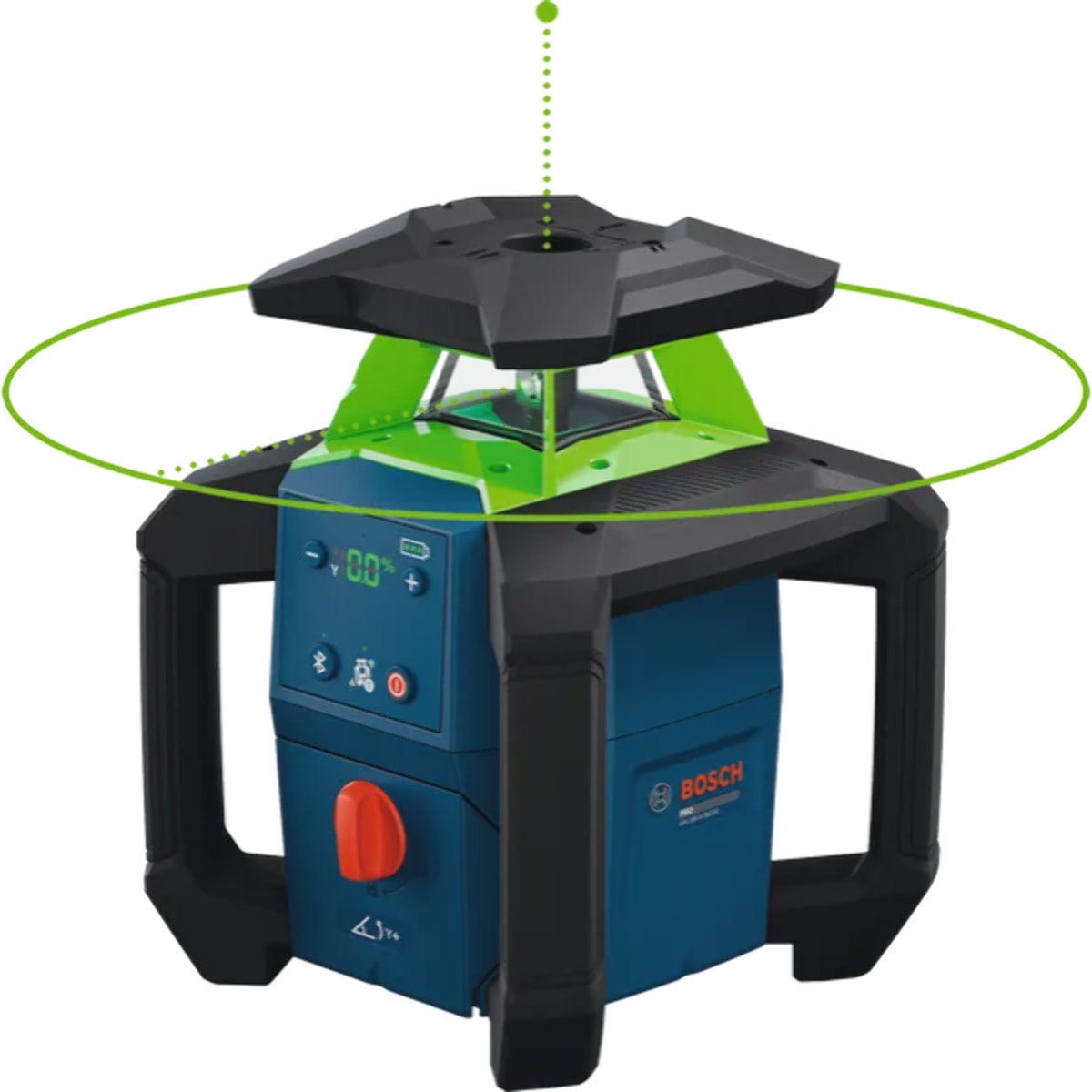 Laser rotatif PRO GRL18V-4-34CVG - BOSCH - avec batterie et chargeur - L-BOXX - 0601061H00