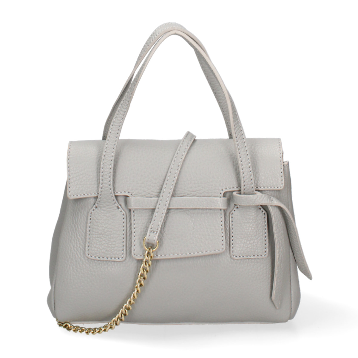 Borsa a mano da donna In Vera pelle Made in Italy 22x16x10 cm