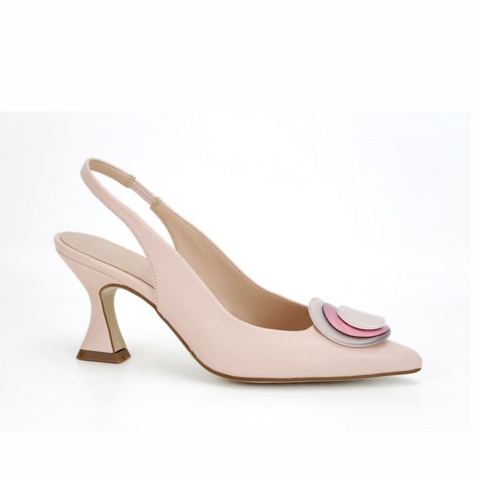 Zapato de salón destalonado tacón 6 cm