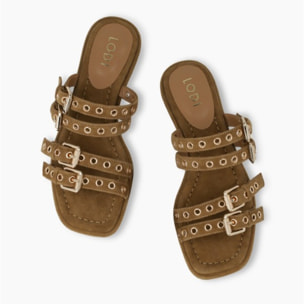 SANDALIAS MARRONES A-PERSEO