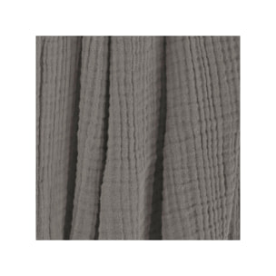 Plaid 180x220 cm en gaze de coton avec franges - GAIA