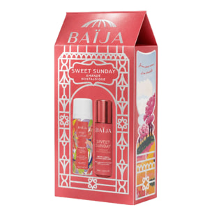 Sweet Sunday - Coffret Mousse Corps Lavante Hydratante 50 ml + Brume Corps & Cheveux Parfumée 40 ml