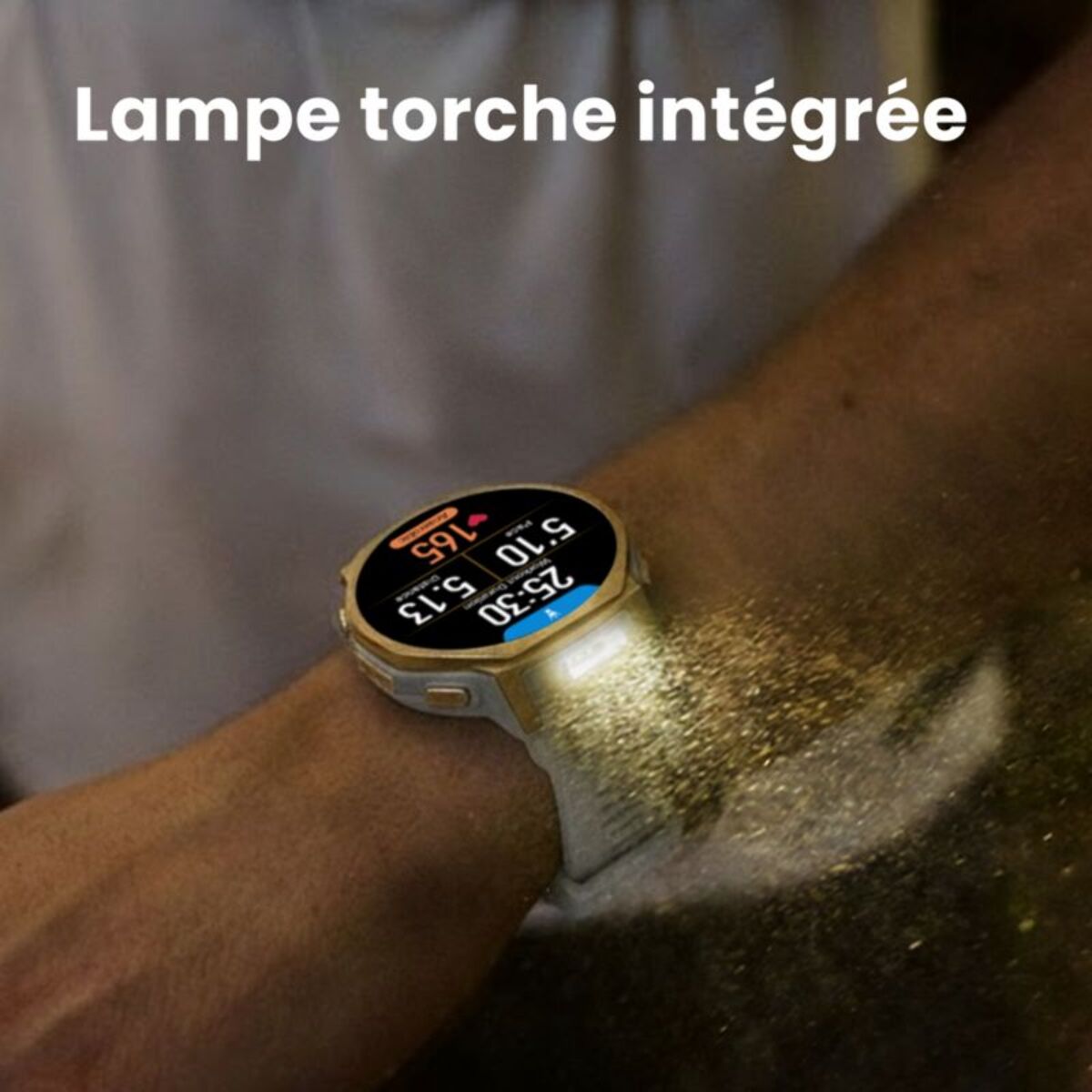 Montre sport AMAZFIT T-Rex 3 Pro 44mm Arctic Gold