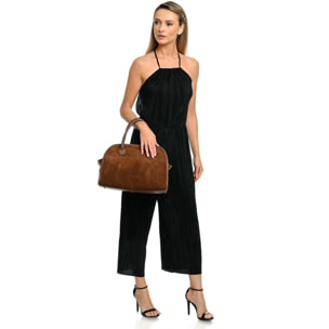 Borsa a mano Anna Luchini Marrone