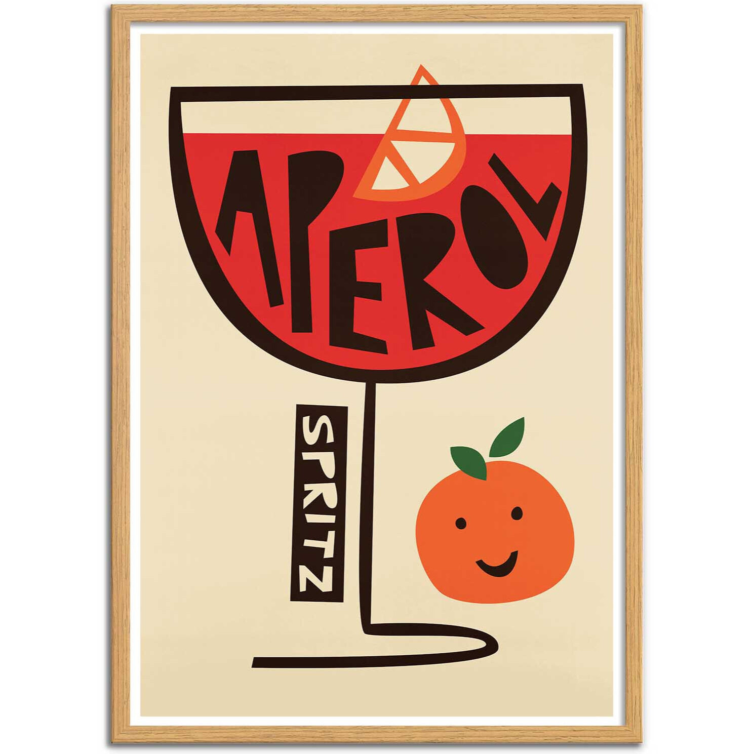 Affiche - Aperol Spritz - Fox and Velvet