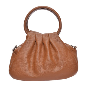 Borsa a mano Anna Luchini Cammello
