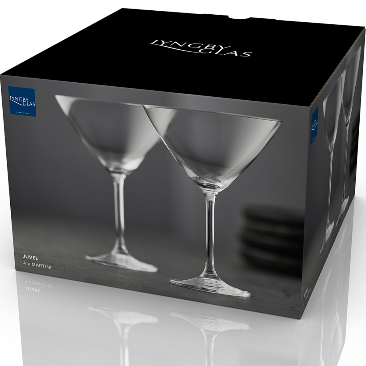 Set de 4 verres à Martini Juvel 28 cl