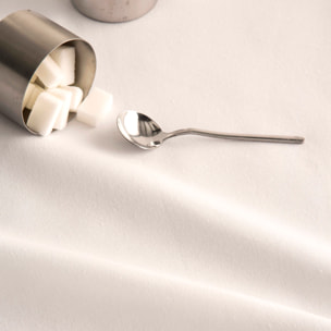 Nappe imprimée anti-tâches KAHU BLANC