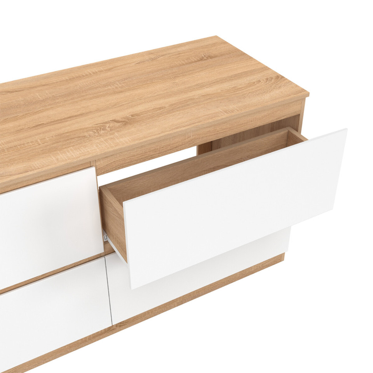 Meuble sous vasque suspendu Tom 4 tiroirs L120cm