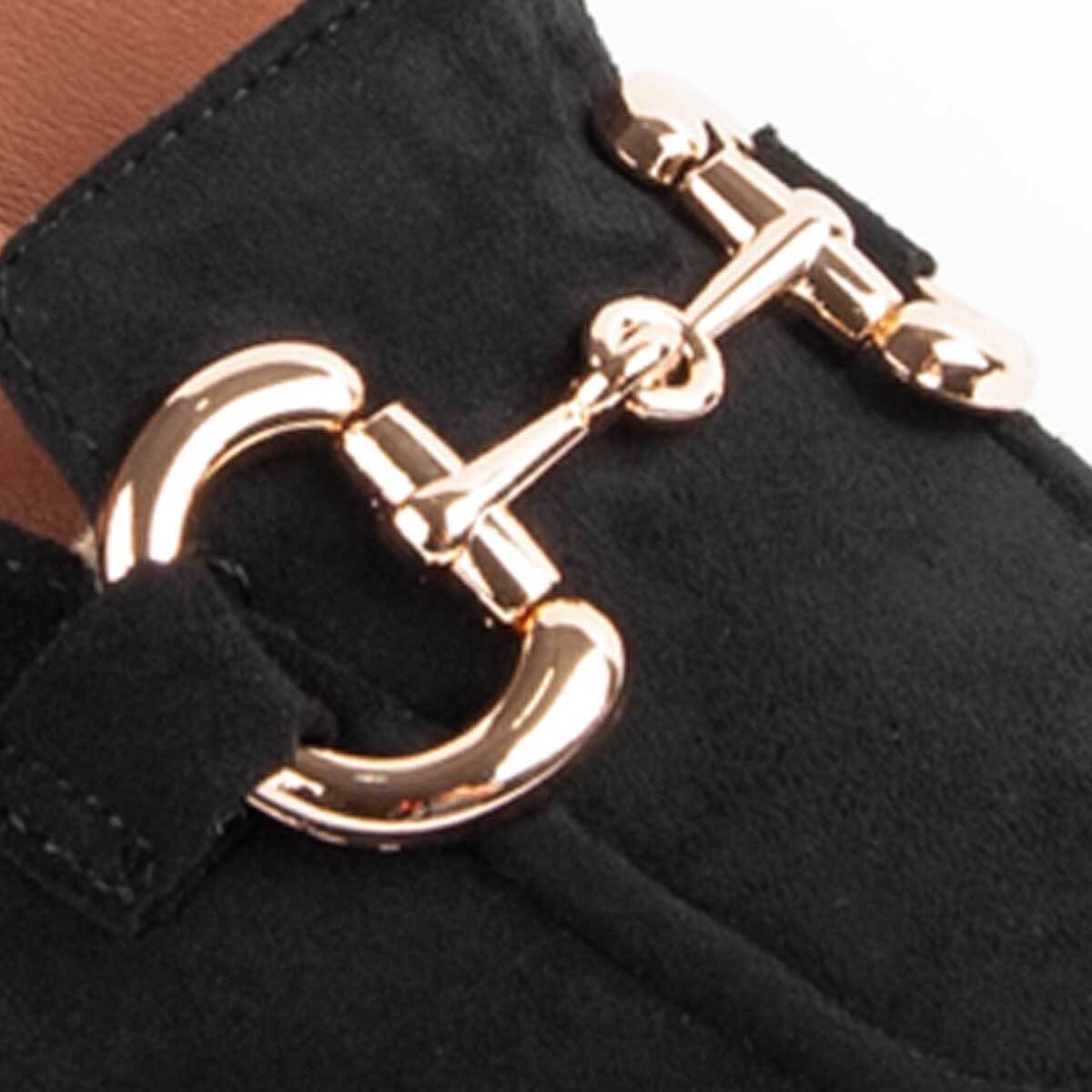 Zapato De Tacón - Negro - Altura: 7 Cm