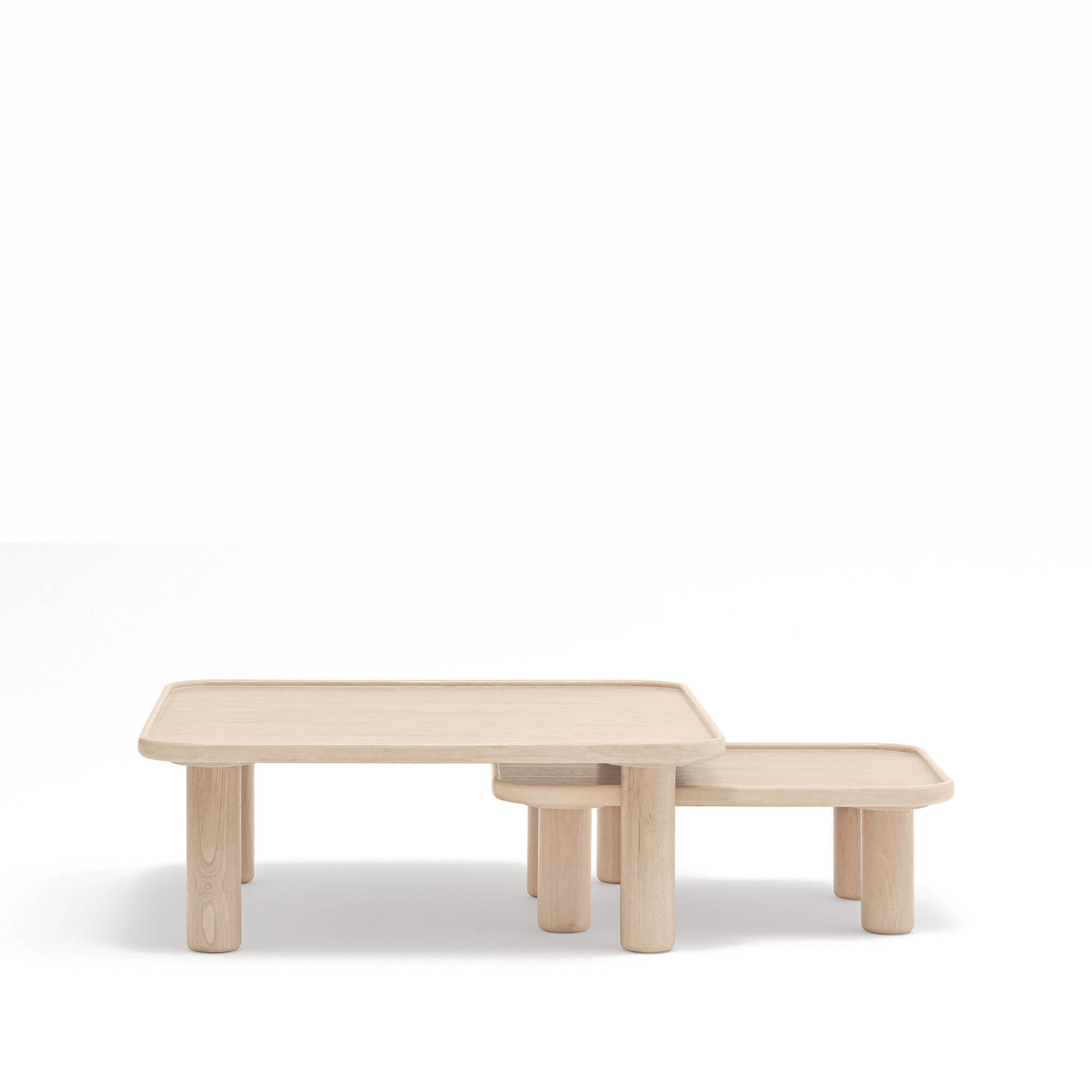 Mesa de centro nido Nest natural claro