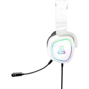 Casque gamer THE G-LAB KORP RADIUM BLANC