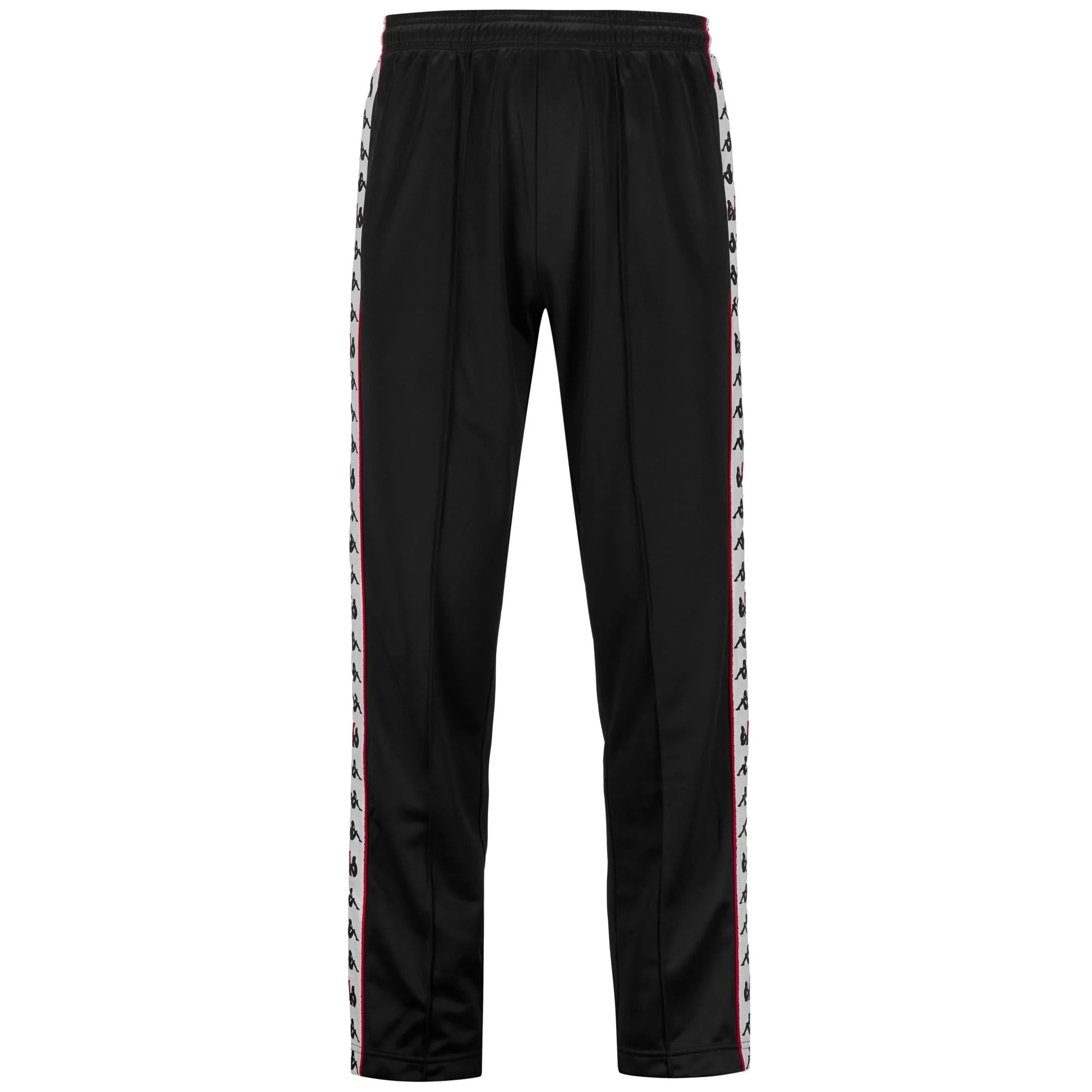 Pantaloni Kappa Uomo Carl Campari Soda Nero