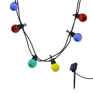 Guirlande solaire PARTY 10 LED 5.7M