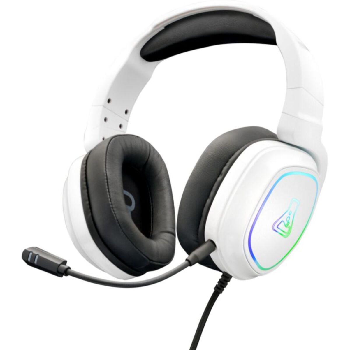 Casque gamer THE G-LAB KORP RADIUM BLANC