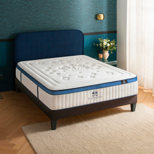 Matelas Hybride Suite Princière, Soutien Ferme, 30 cm, Micro-Ressorts & Mémoire de Forme