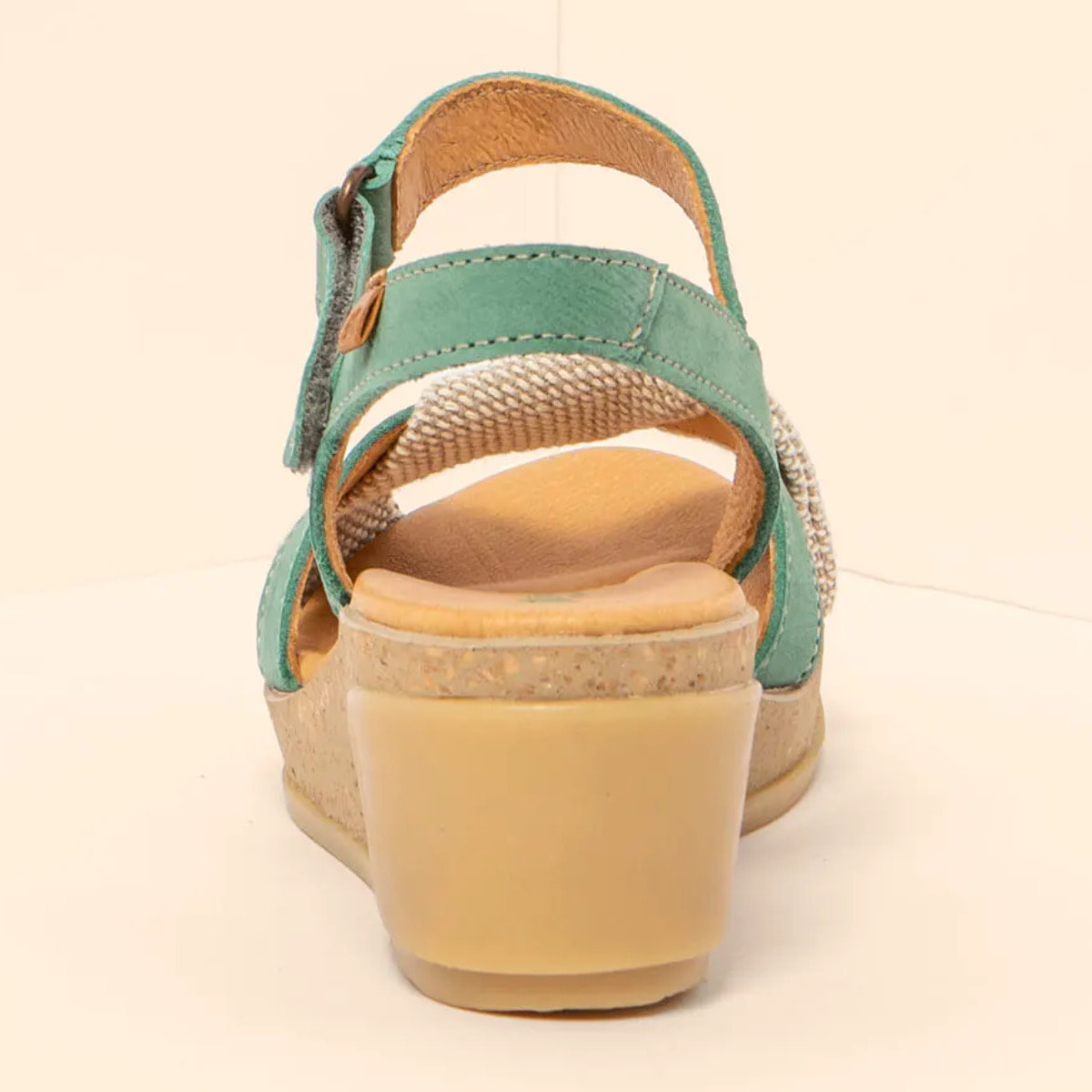 Sandalias N5038 PLEASANT-LINO JADE / LEAVES color Jade