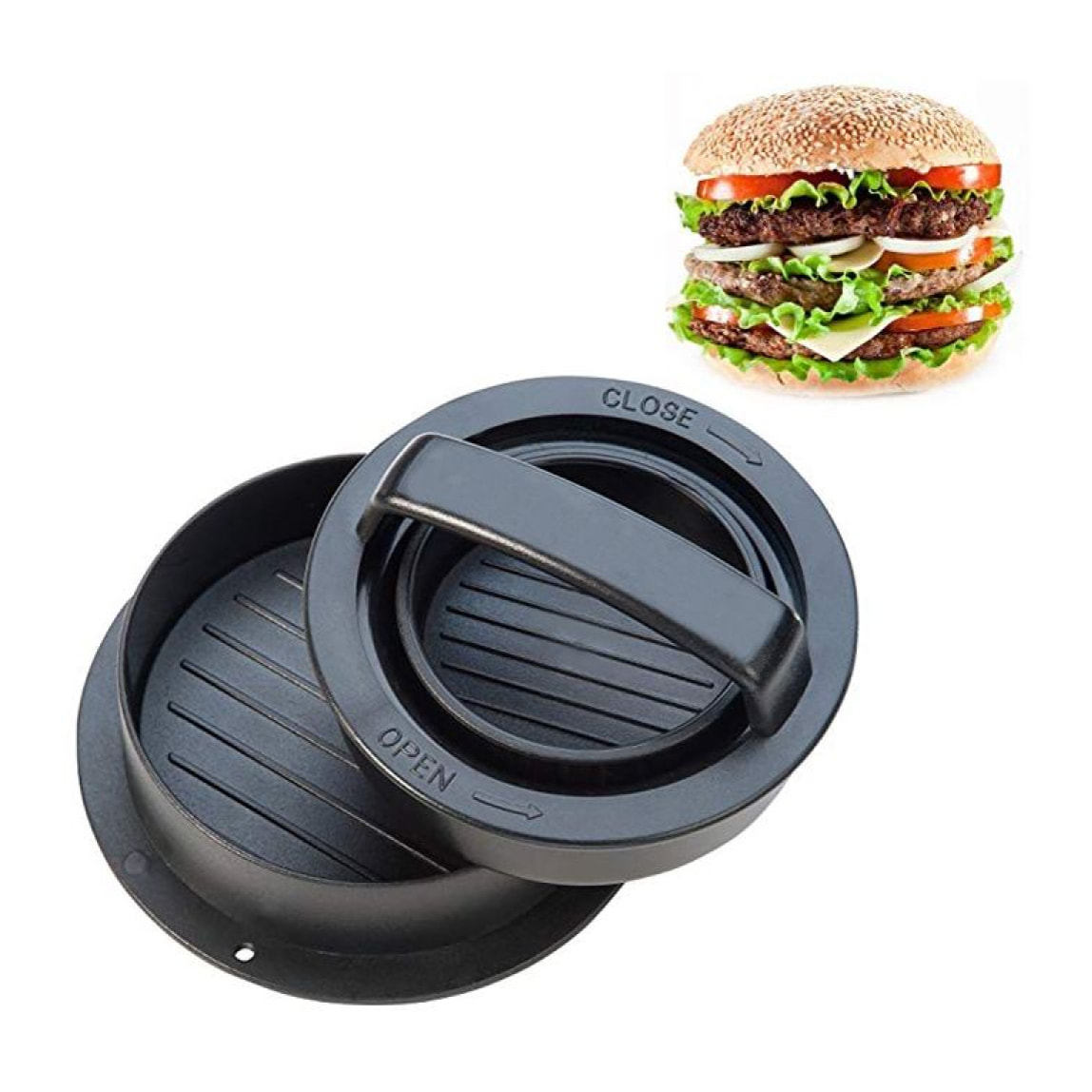 Presse à burger Herzberg HG8105