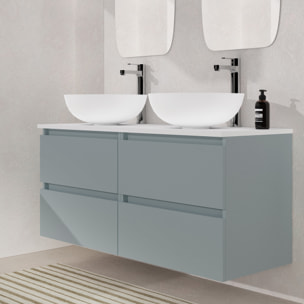 Conjunto mueble de baño BLU Alday, 120cm, Azul Oceano