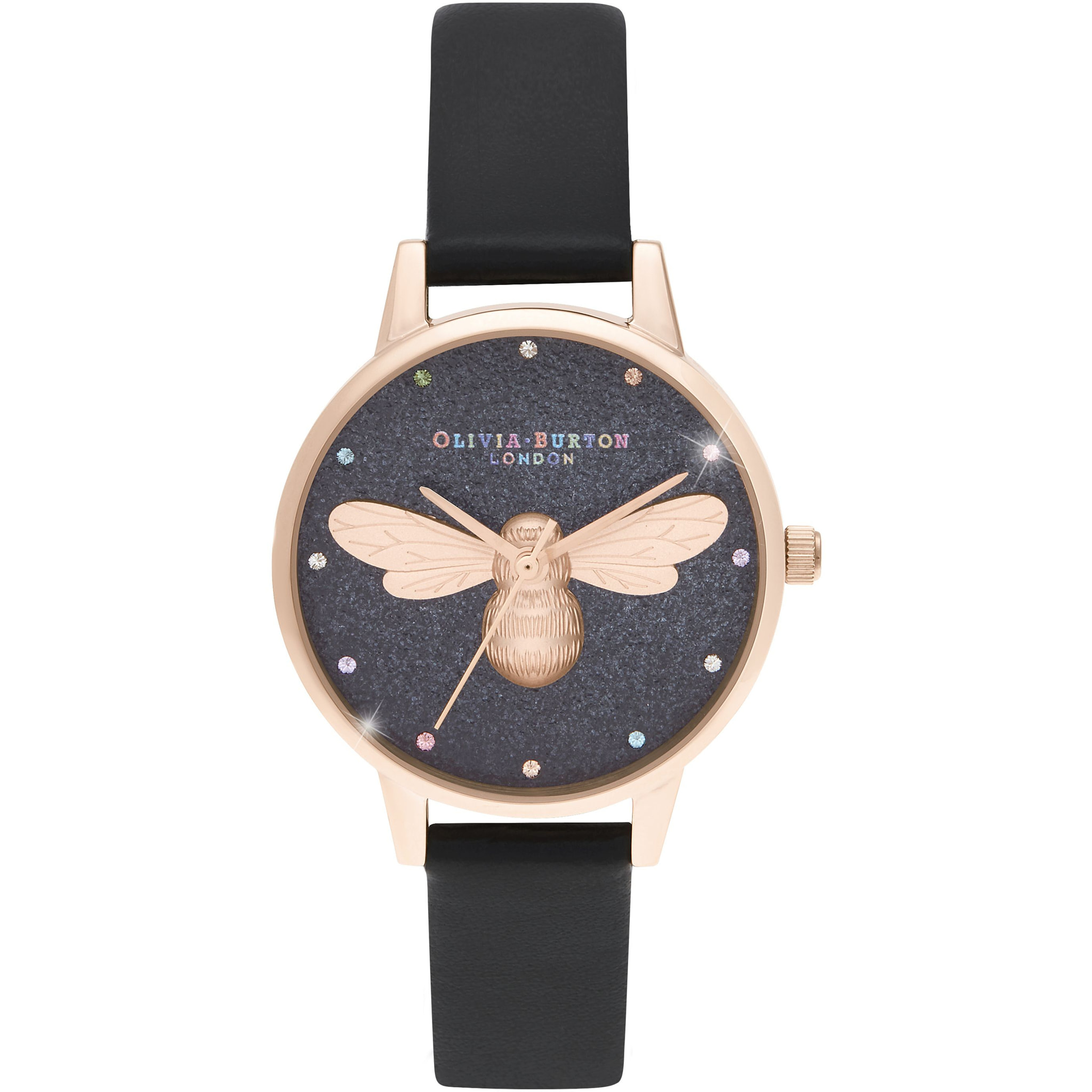 Reloj Olivia Burton OB16FB13 Mujer Analogico Cuarzo con Correa de Piel sintetica