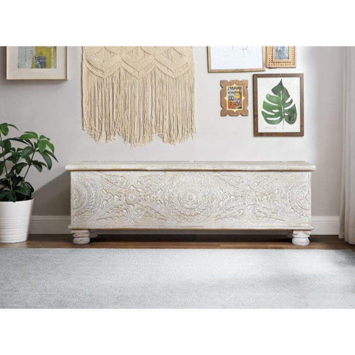 Baúl - madera de mango - 150x50x60cm