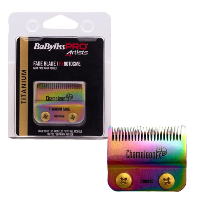 BABYLISS Pro Testina Metal Clipper Titanium Fade Chameleonfx FX8010CME