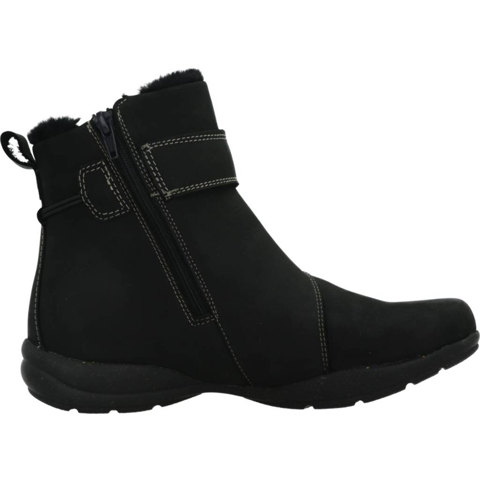 Botines Mujer de la marca CLARKS  modelo ROSEVILLE HIKE Black