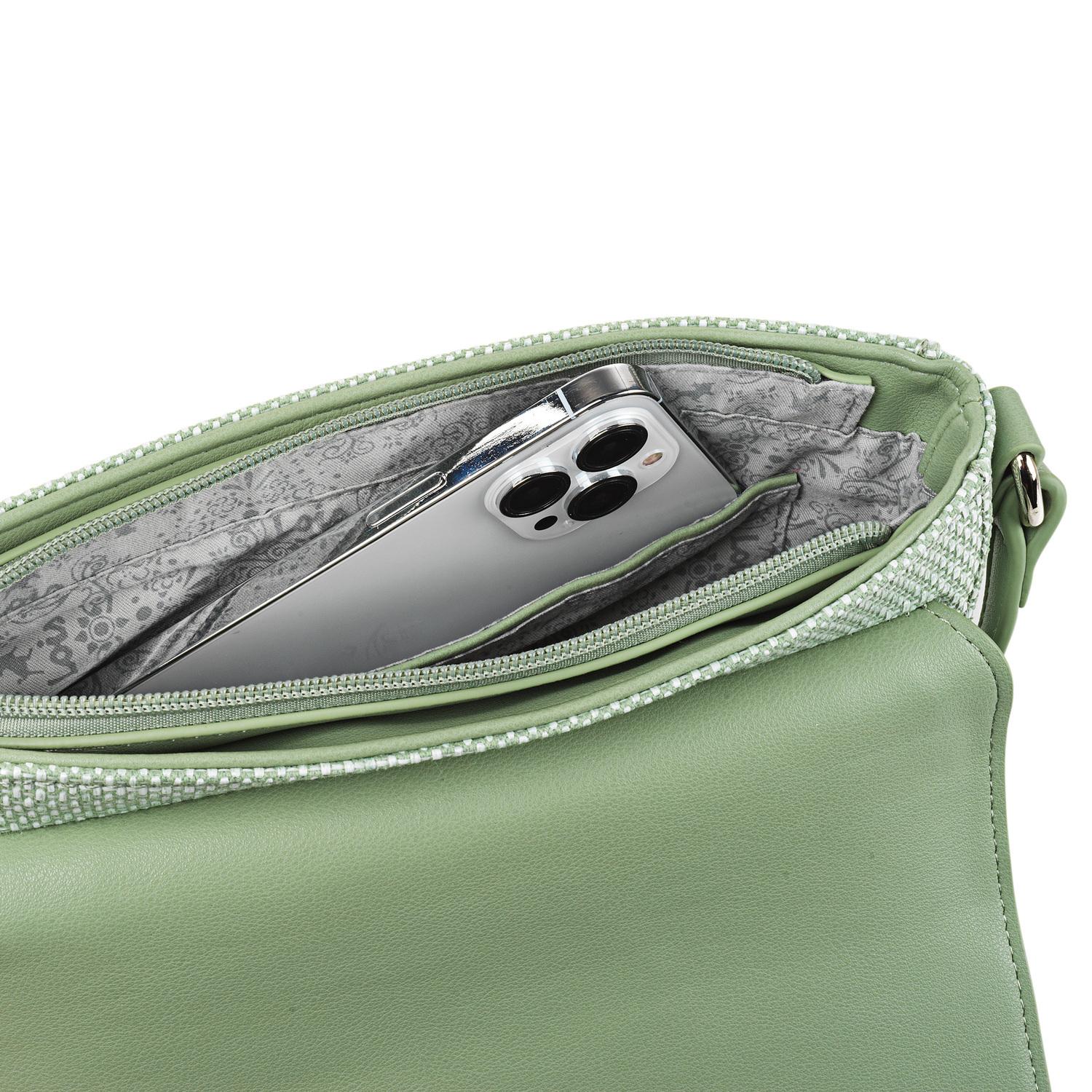 Bolso Bandolera Mujer Sint/Pu Lois Bartlett Menta