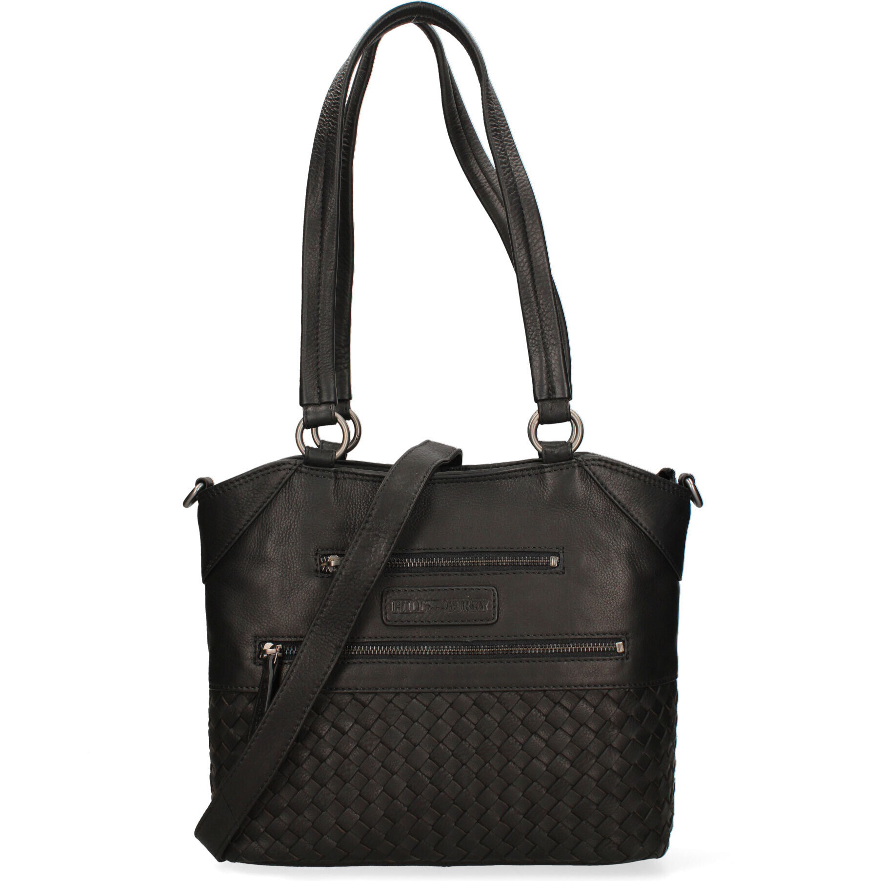 Borsa a spalla  da uomo In Vera pelle Made in Italy 30x30x6 cm