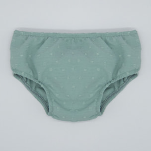 CUBREPAÑAL PLUMETI VERDE AGUA