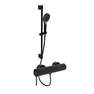 Mitigeur mécanique douche Loop & Friends+ Ensemble de doucheVerve Showers 3 jets Noir mat