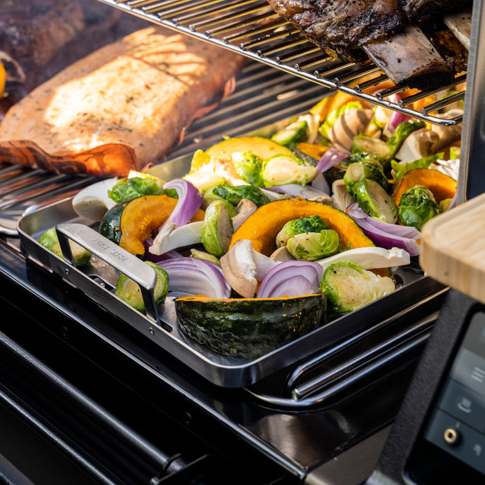 TRAEGER - Plaque De Cuisson En Inox Pour Poisson Et Légumes