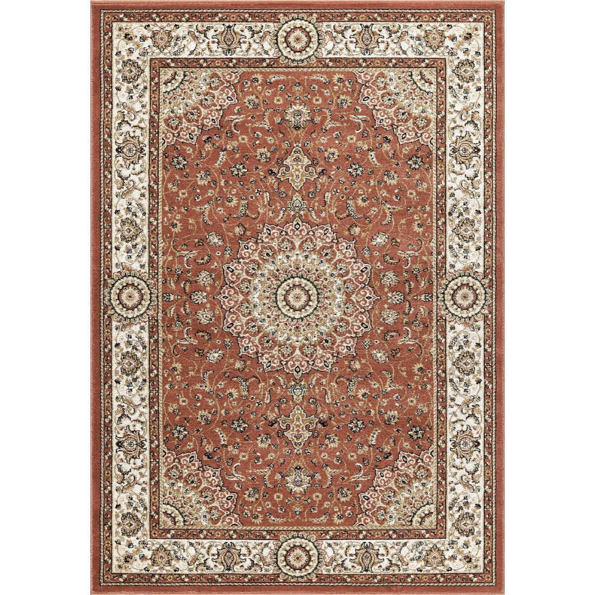 Tappeto Disegno Classico Rosa