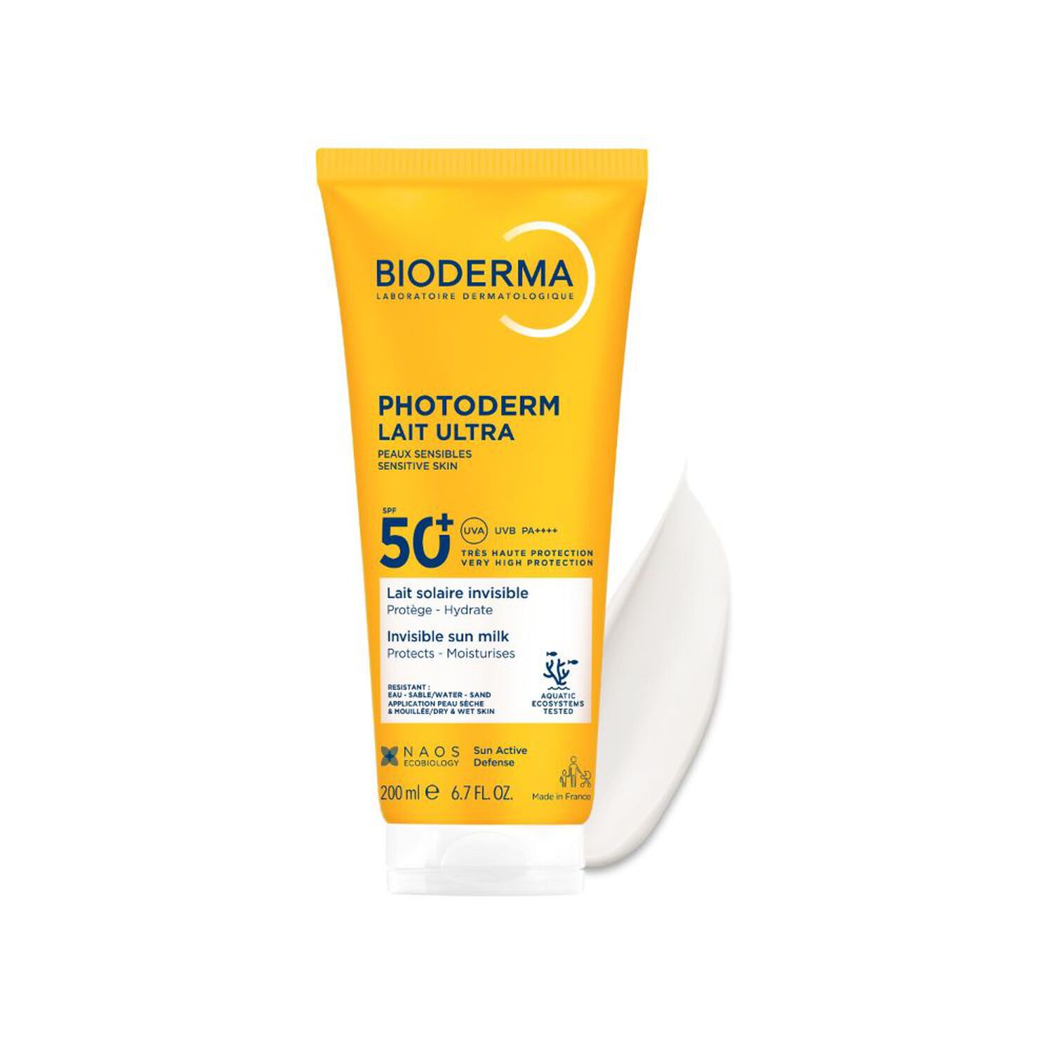 Photoderm - Lait Hydratant Ultra - Peaux Sensibles - SPF50+ 200 ml