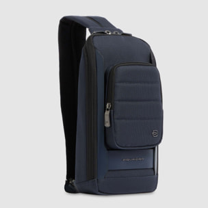 Piquadro Zaino monospalla uomo porta iPad®mini