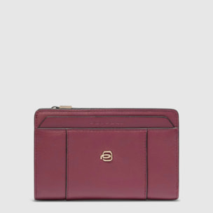 Piquadro Portafogli da con portamonete, porta carte di credito e protezione RFID