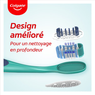 Pack de 12 - Brosse à dents Colgate Deep clean Souple