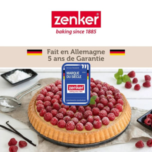 Ensemble de 2 Moules à tarte renversée 28 cm Zenker Black Metallic