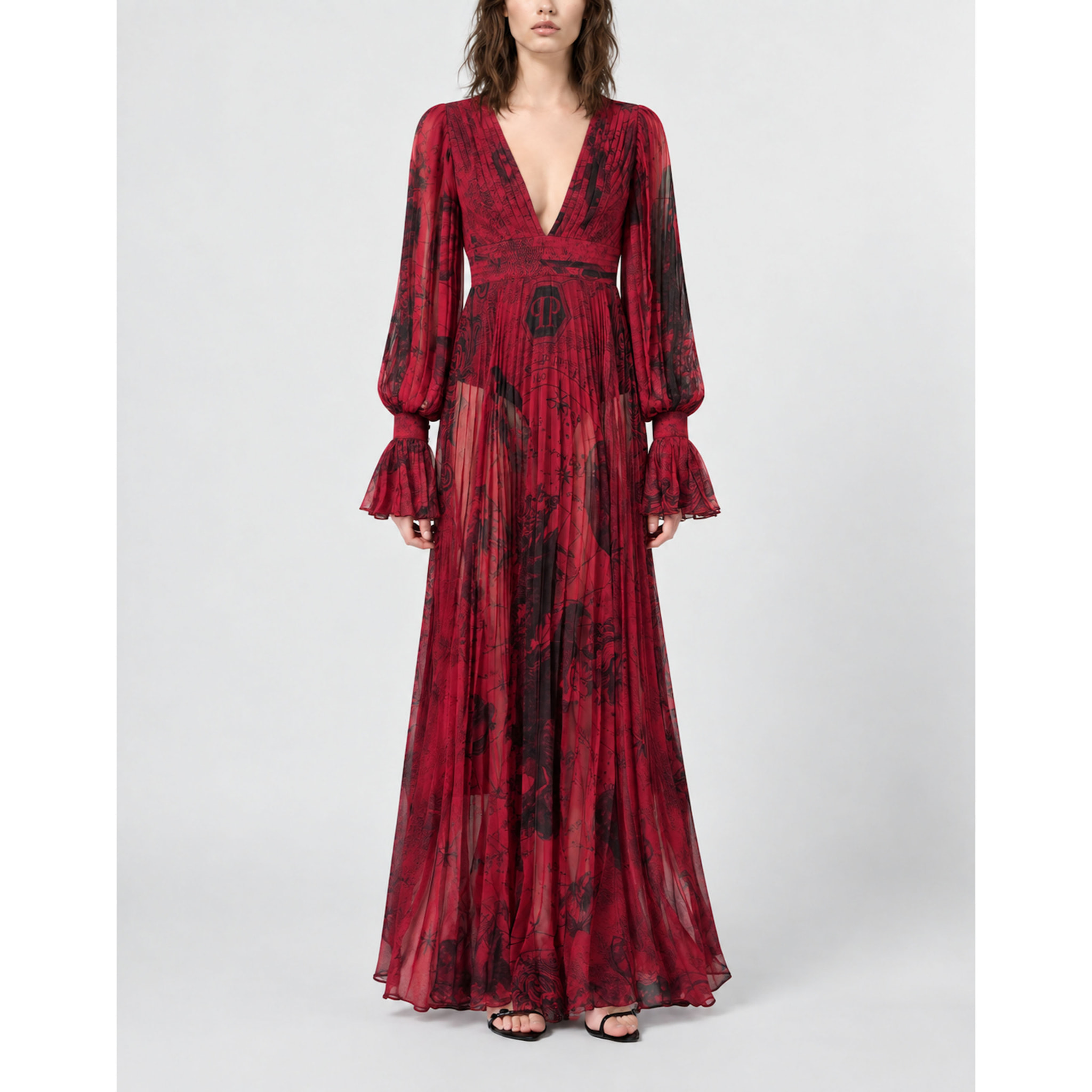 PHILIPP PLEIN Vestido largo
