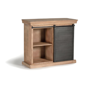 Cómoda de Madera de Mango 100 Cm Estilo Industrial Moderno