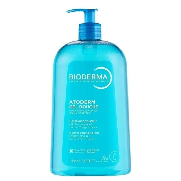 Atoderm Gel Douche - Ultra-Douceur Peaux Sensibles Normales à Sèches
