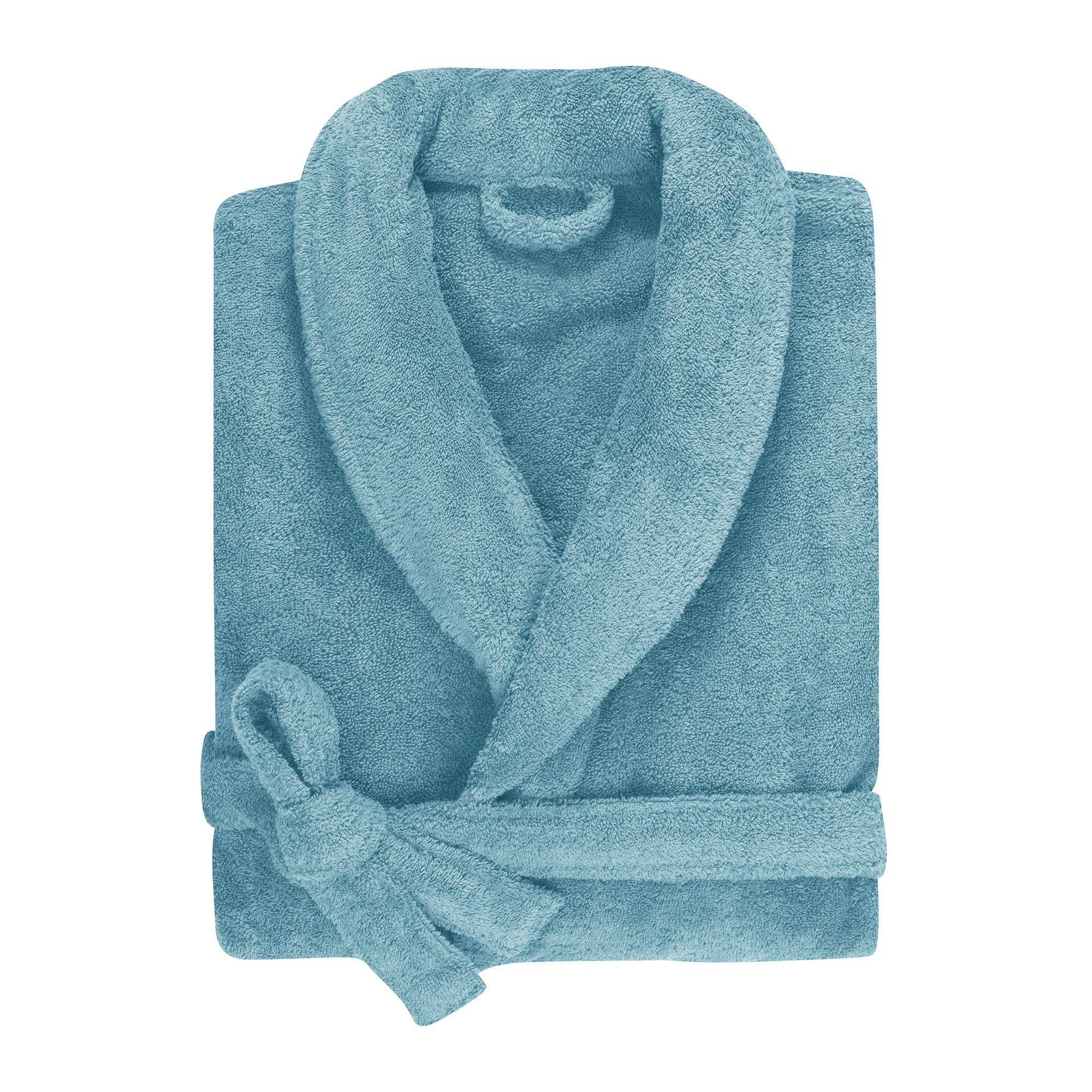 Peignoir col châle 100% Coton BIO, DOUCEUR