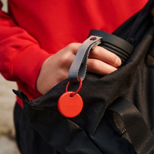 Tracker GPS CHIPOLO POP porte cléfs rouge