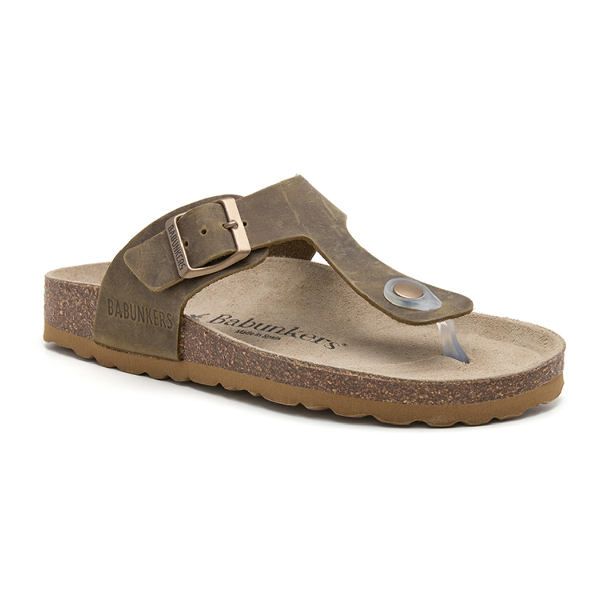 SANDALIA BABUNKERS CAQUI