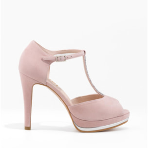 SANDALIAS DE NOVIA ROSAS PAULI